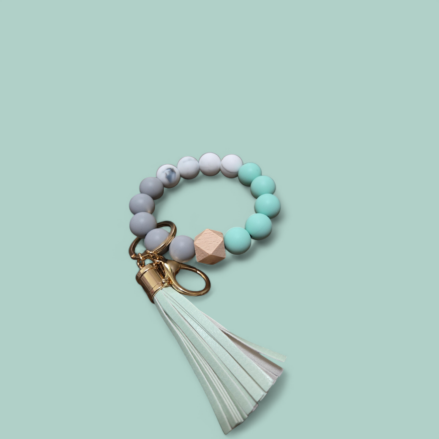 Wood Beaded Wristlets