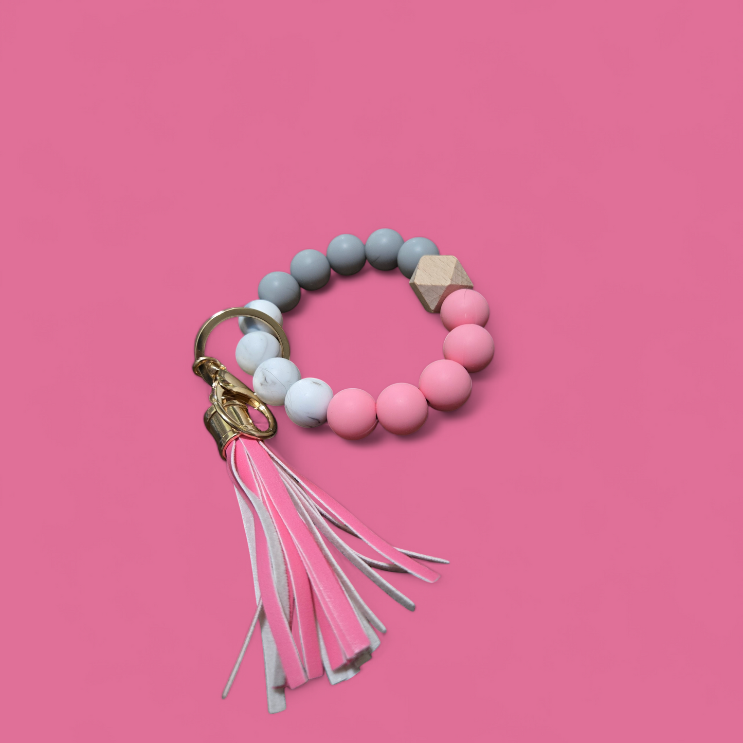 Wood Beaded Wristlets