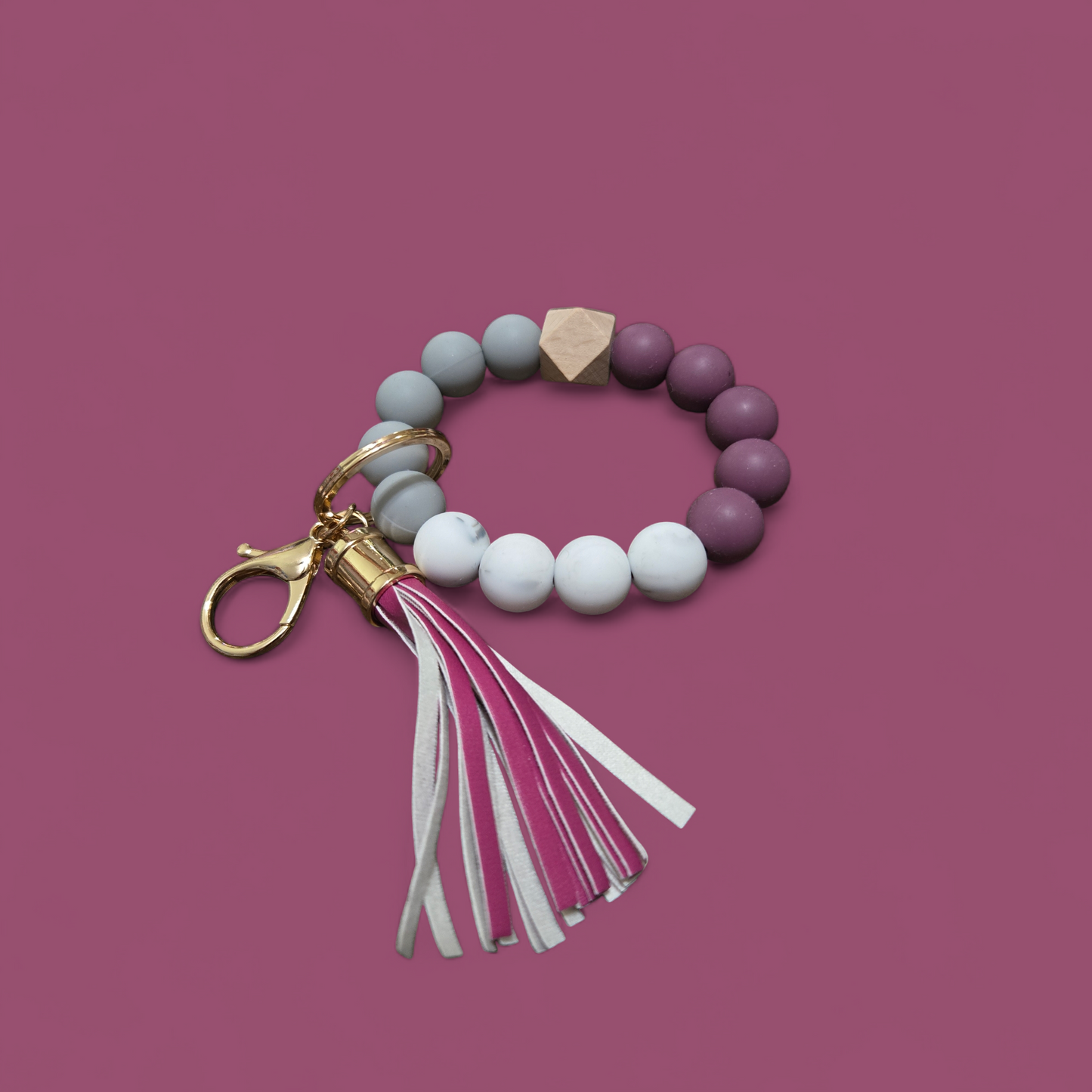 Wood Beaded Wristlets