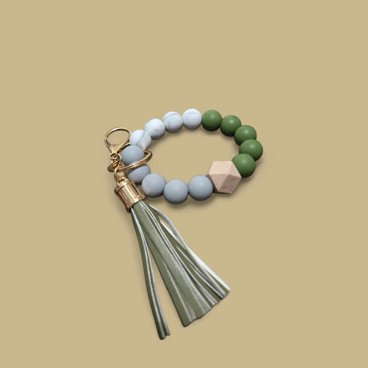 Wood Beaded Wristlets