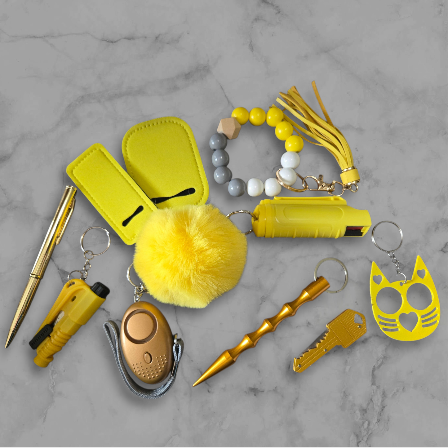 Yellow It'll Do Keychain