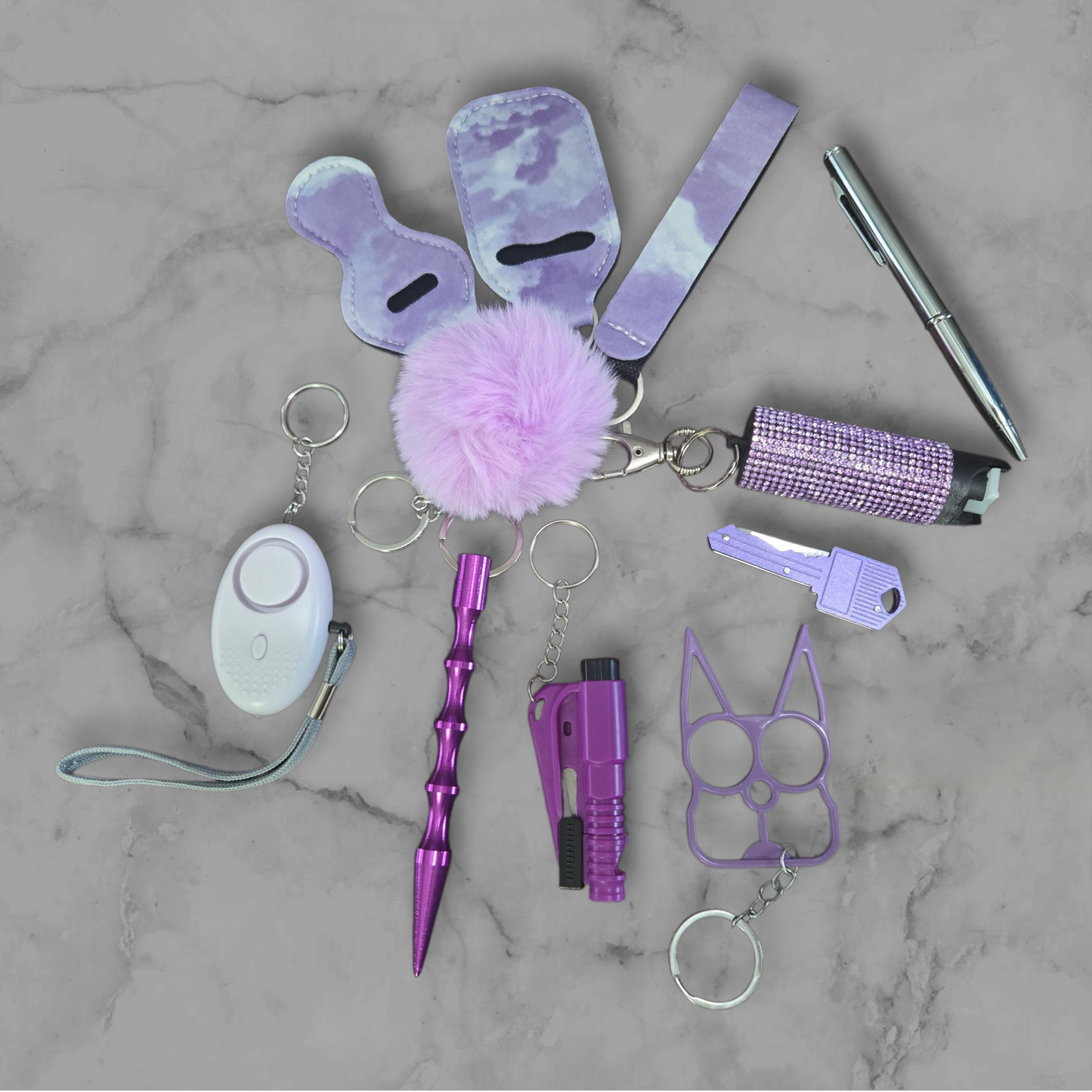 Light Purple Itll Do Keychain