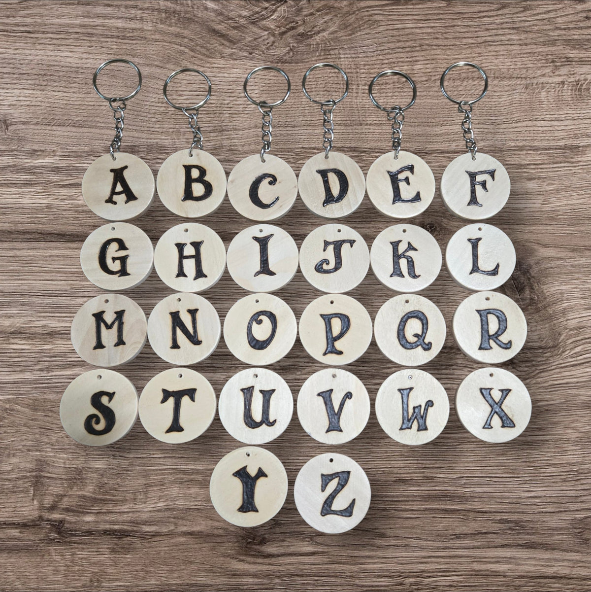 Alphabet Keychain