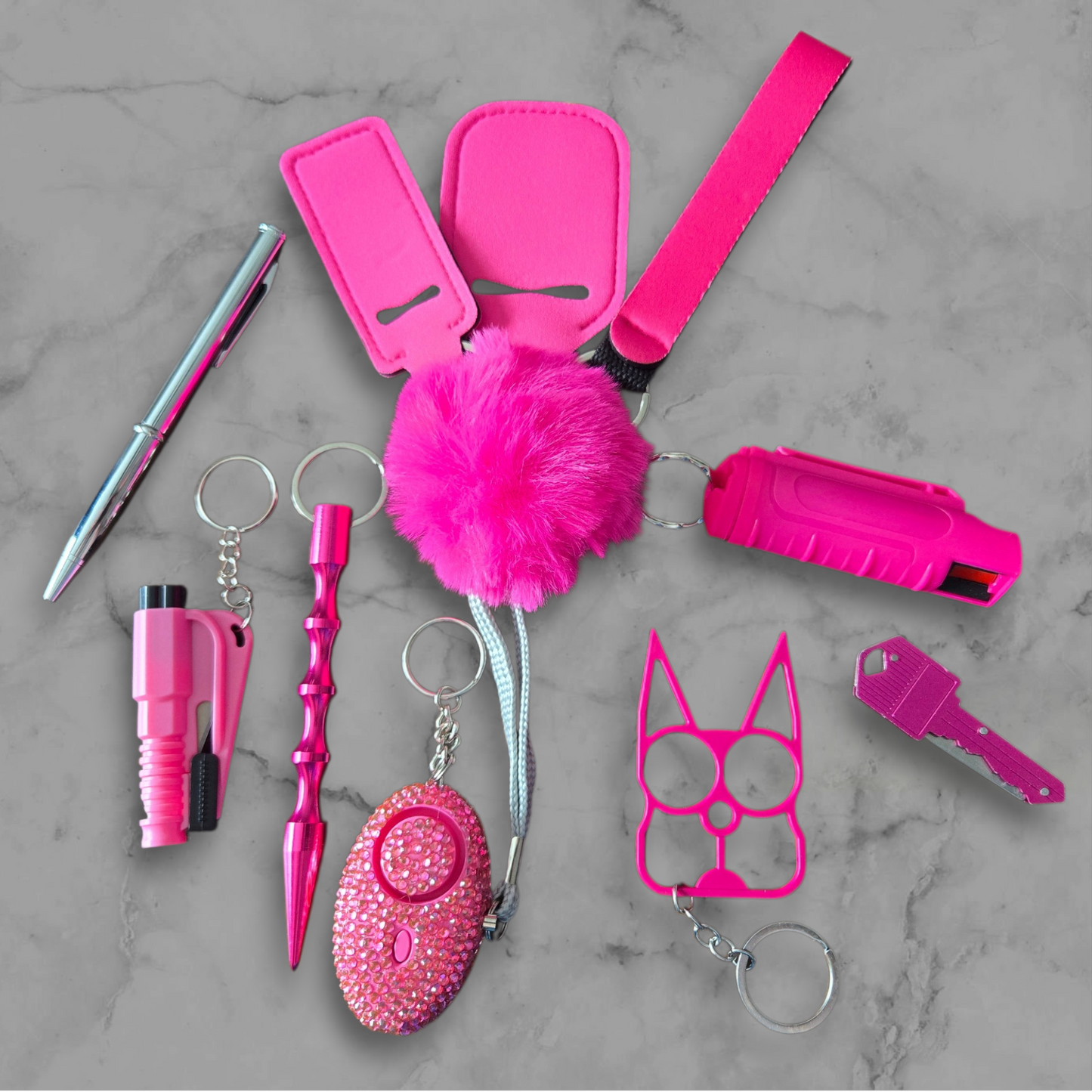 Pink It'll Do Keychain