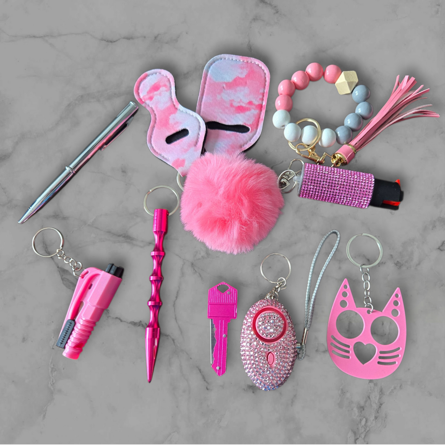 Pink It'll Do Keychain