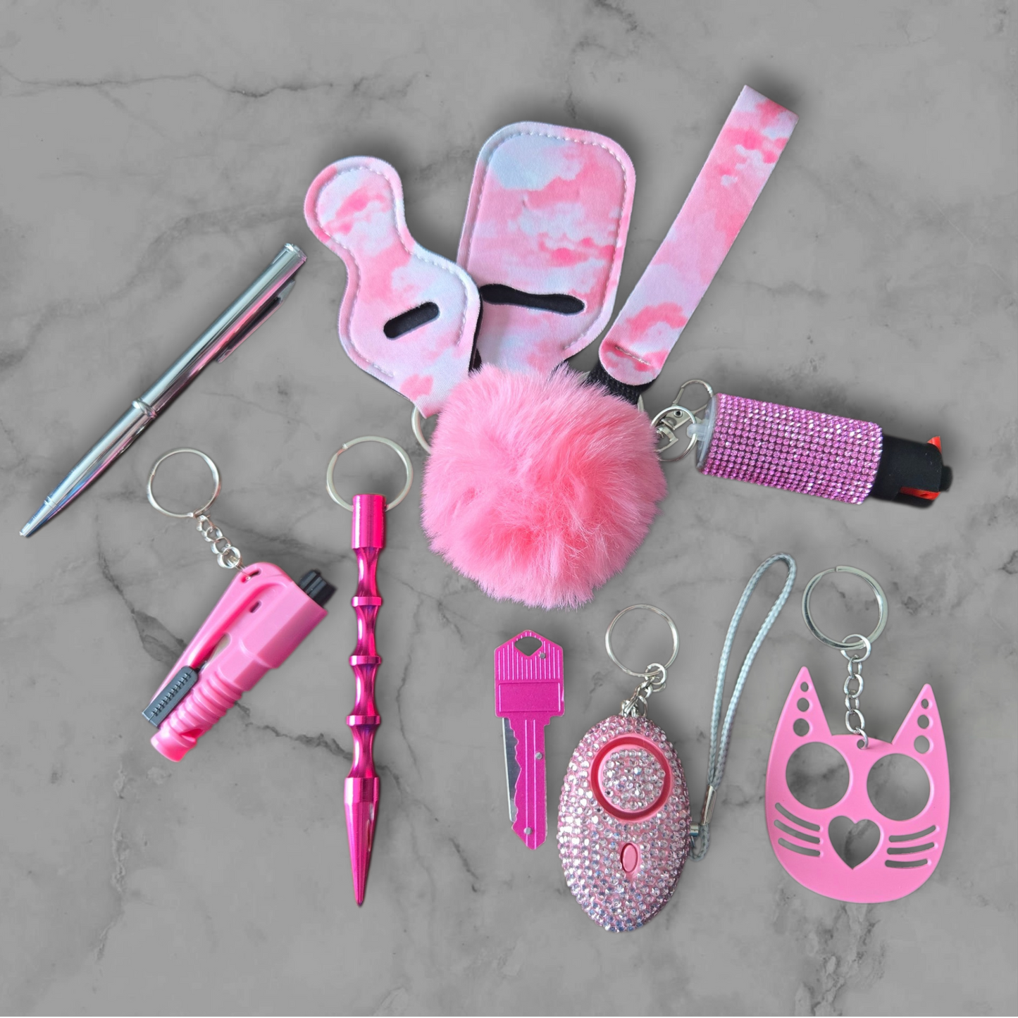 Pink It'll Do Keychain