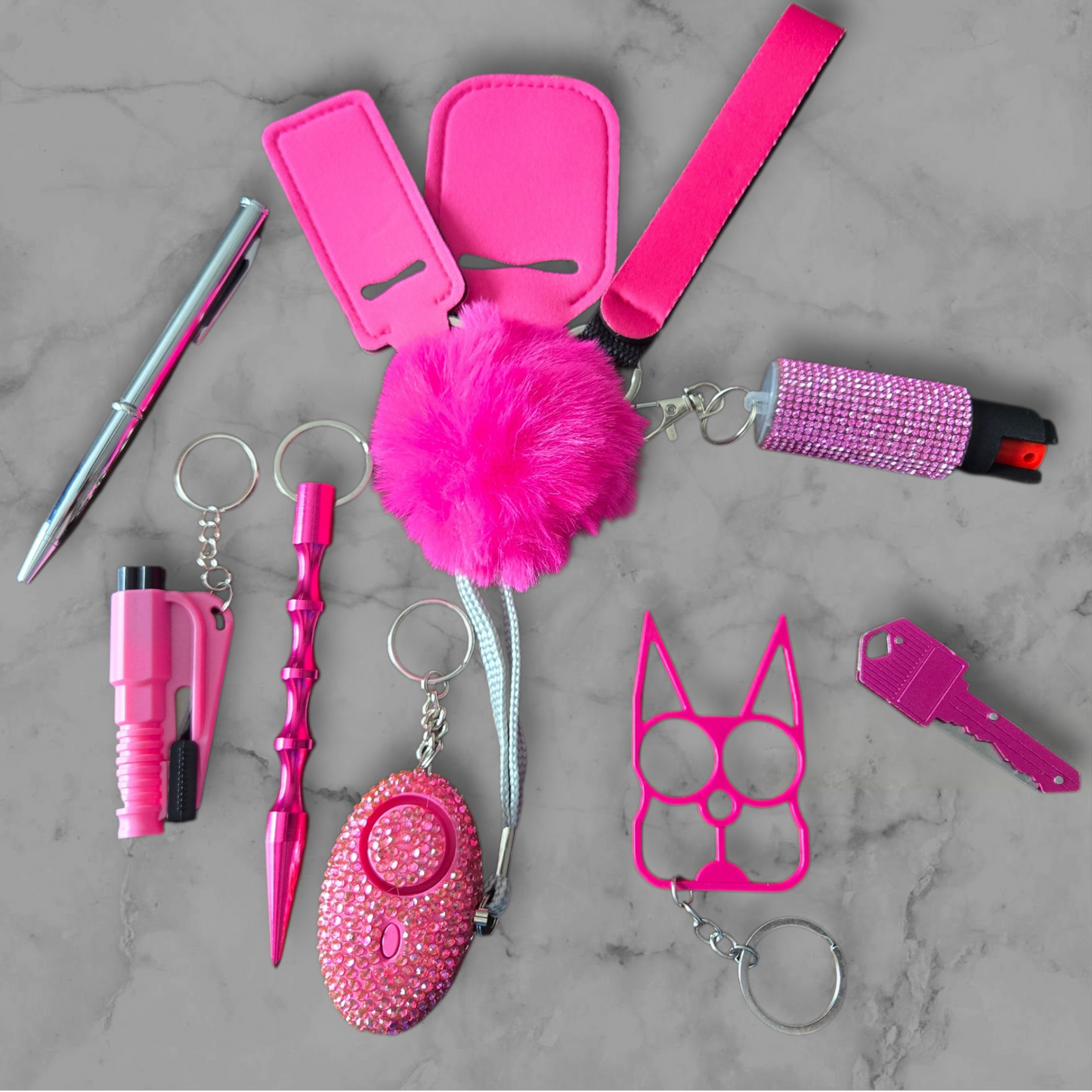 Pink It'll Do Keychain