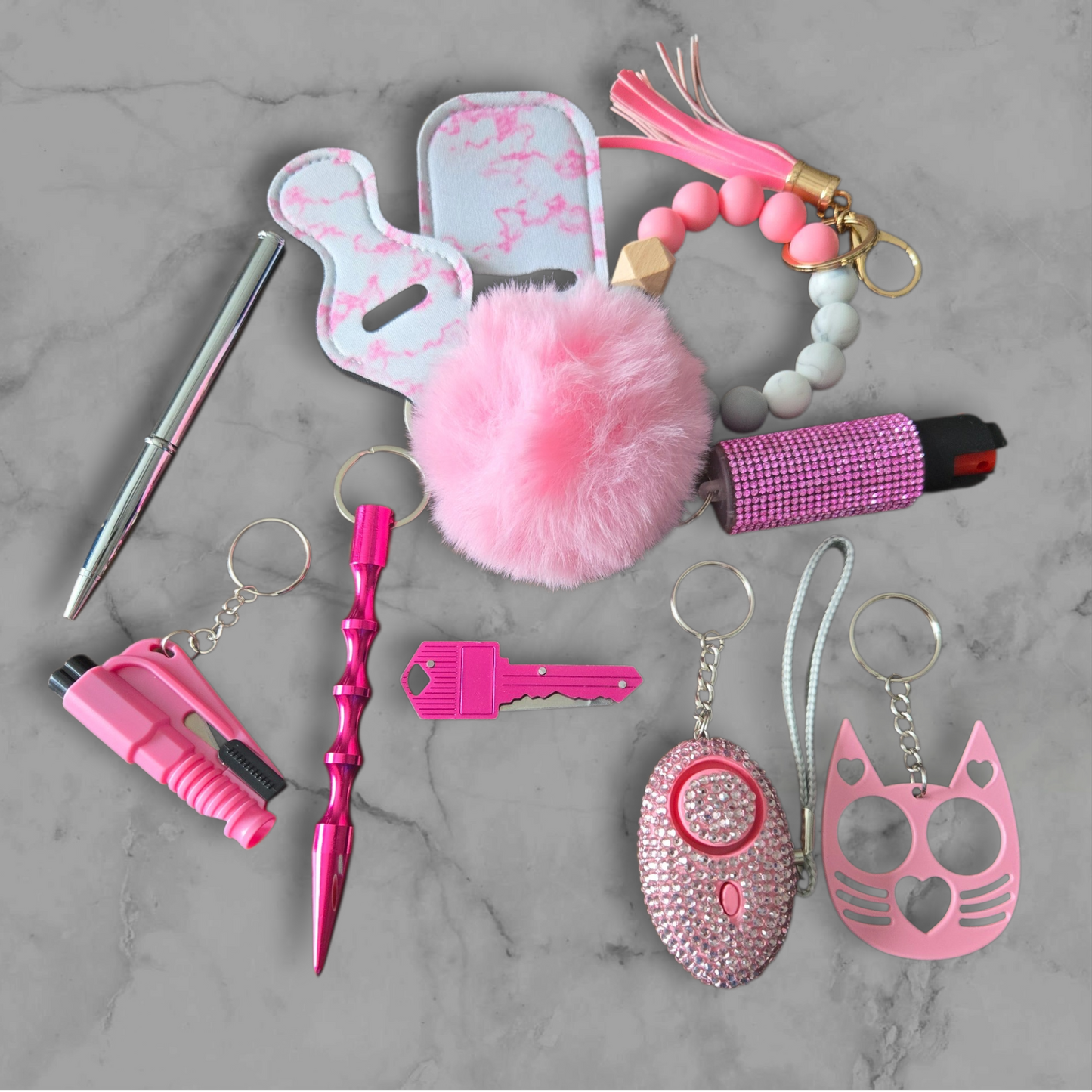Pink It'll Do Keychain