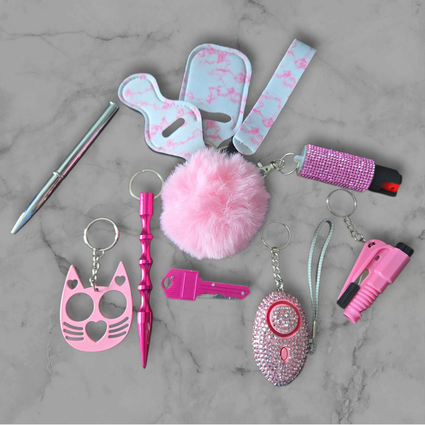 Pink It'll Do Keychain