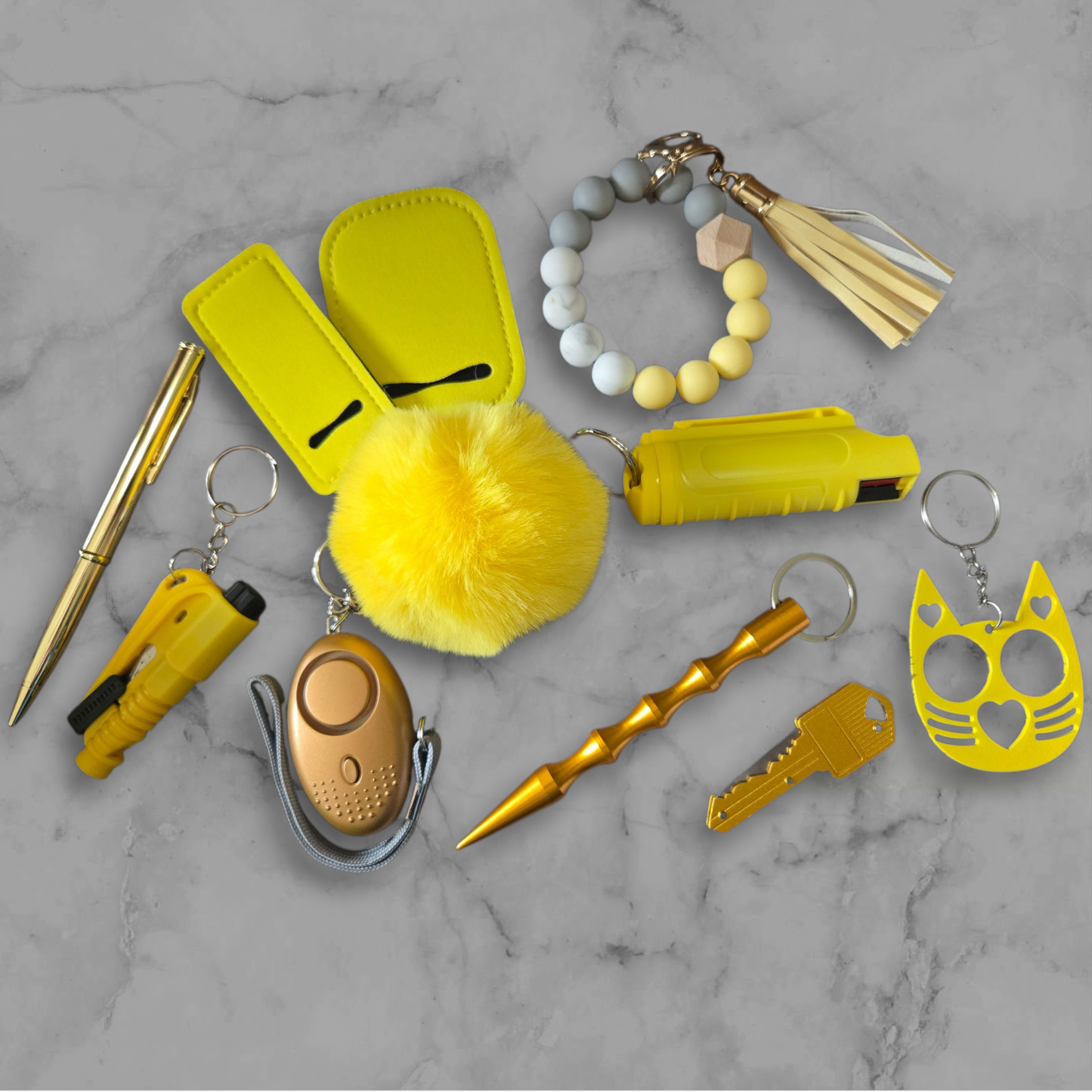 Yellow It'll Do Keychain