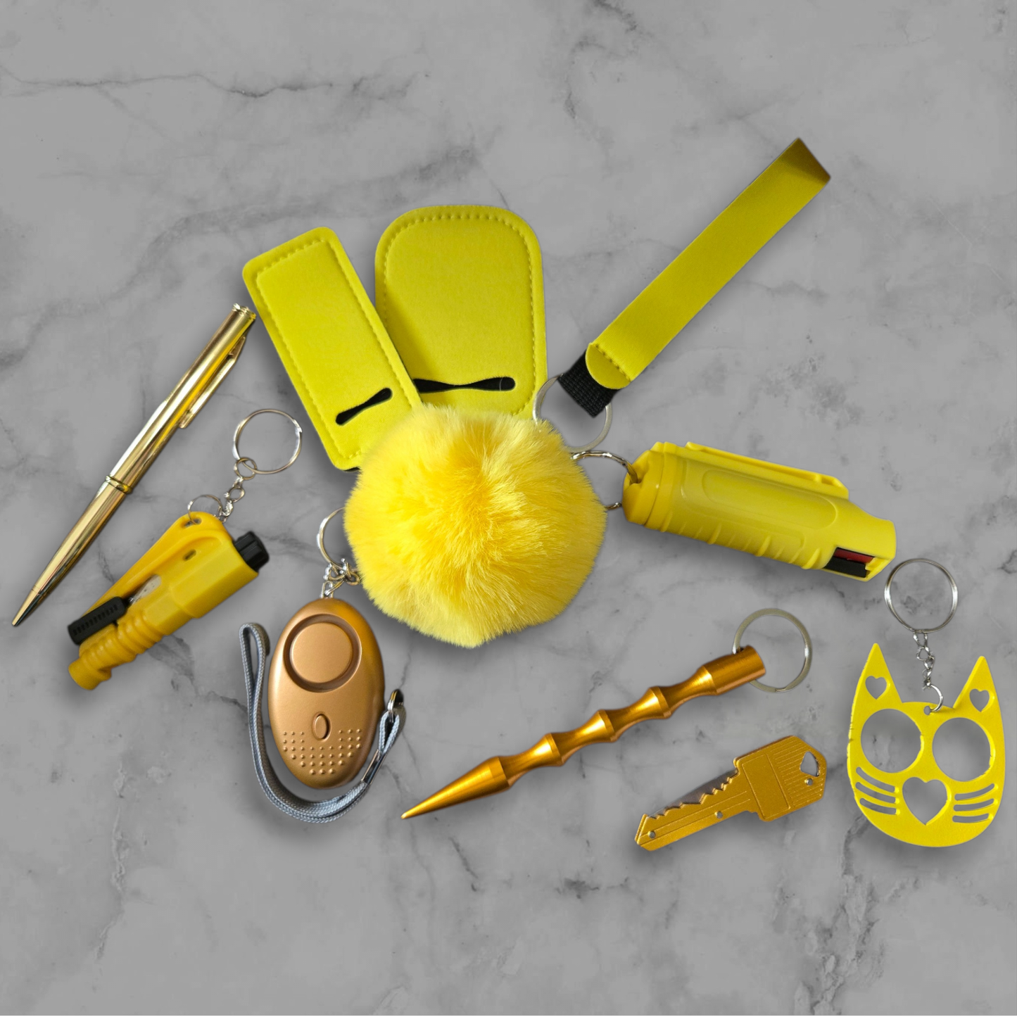 Yellow It'll Do Keychain