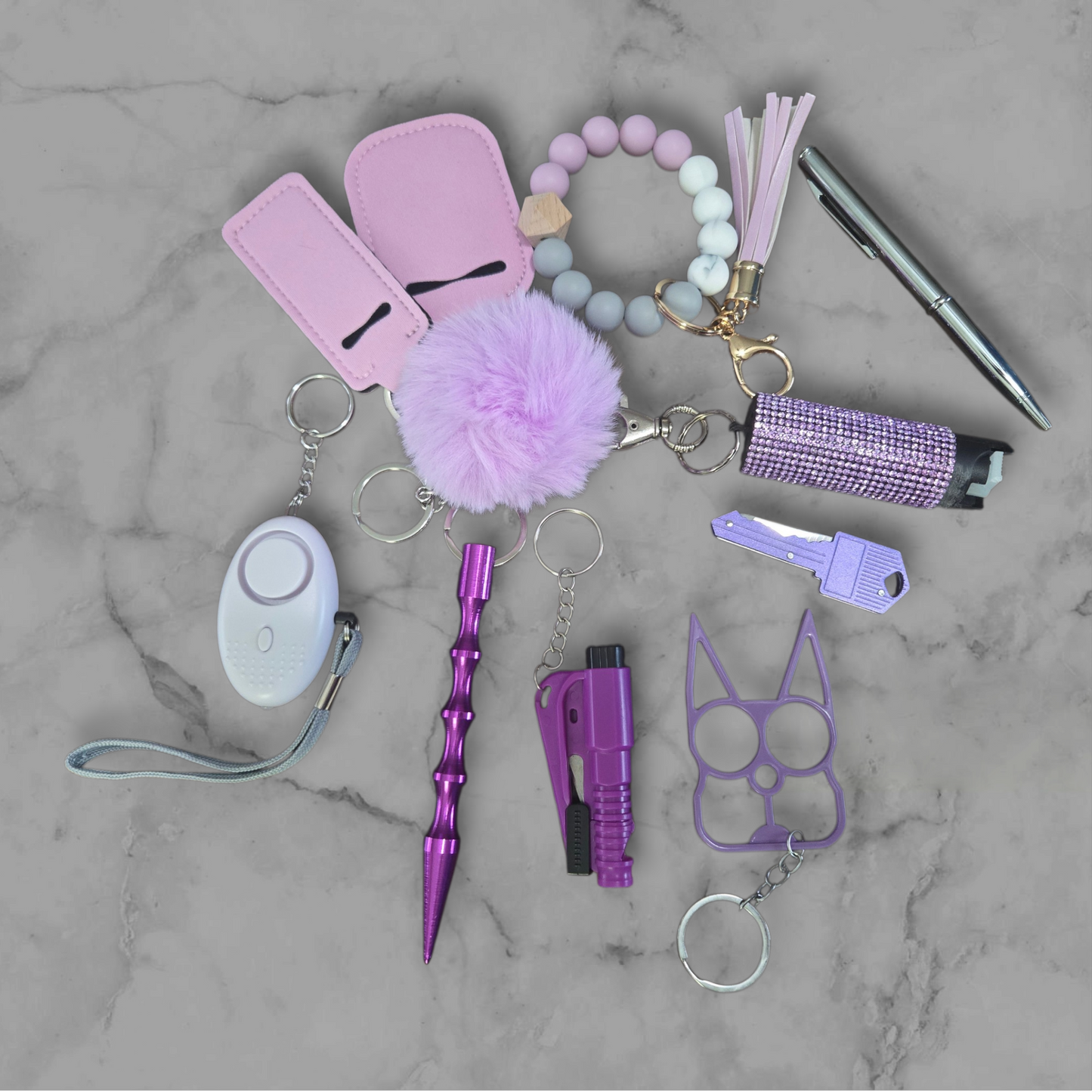 Light Purple Itll Do Keychain