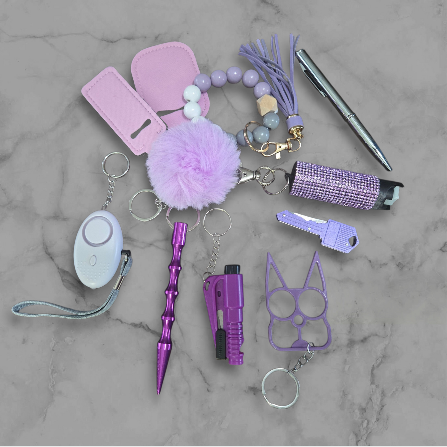 Light Purple Itll Do Keychain