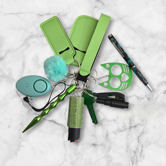 Green It'll Do Keychain