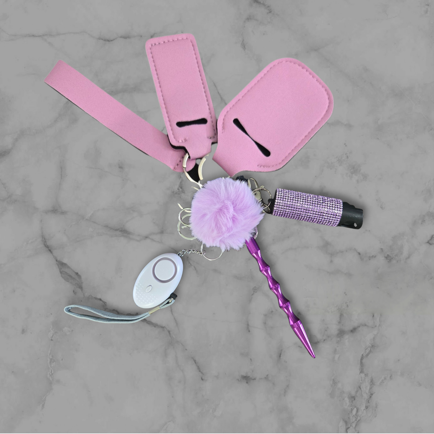 Light Purple Basic Keychain