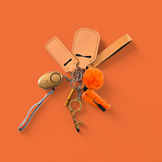 Orange kids Keychain