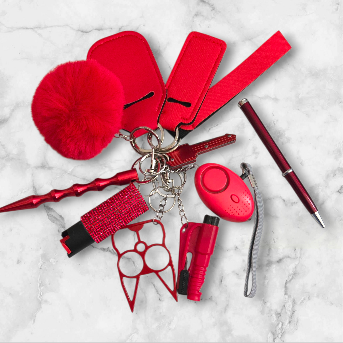 Red It'll Do Keychain