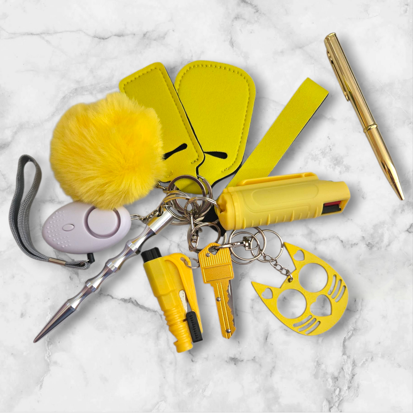 Yellow It'll Do Keychain