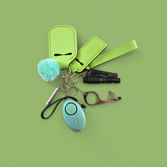 Green Kids Keychain
