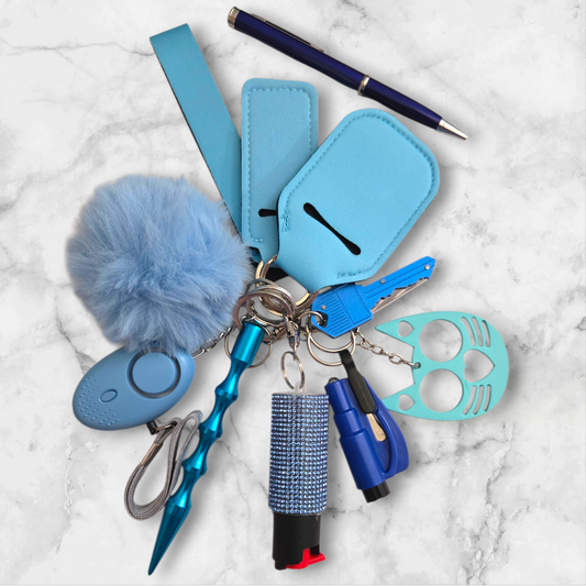 Blue It'll Do Keychain