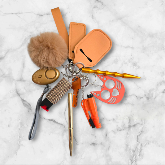 Orange It'll Do Keychain