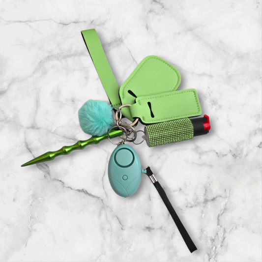 Green Basic Keychain