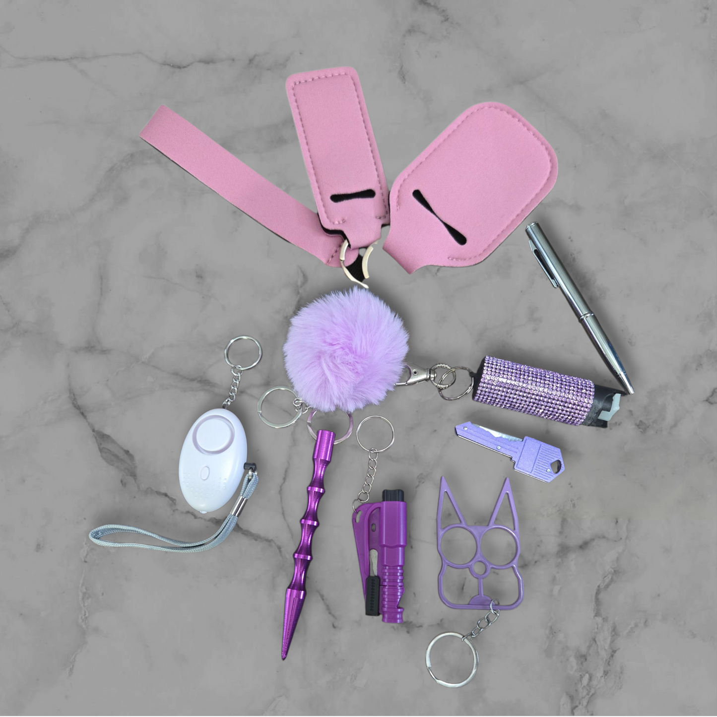 Light Purple Itll Do Keychain