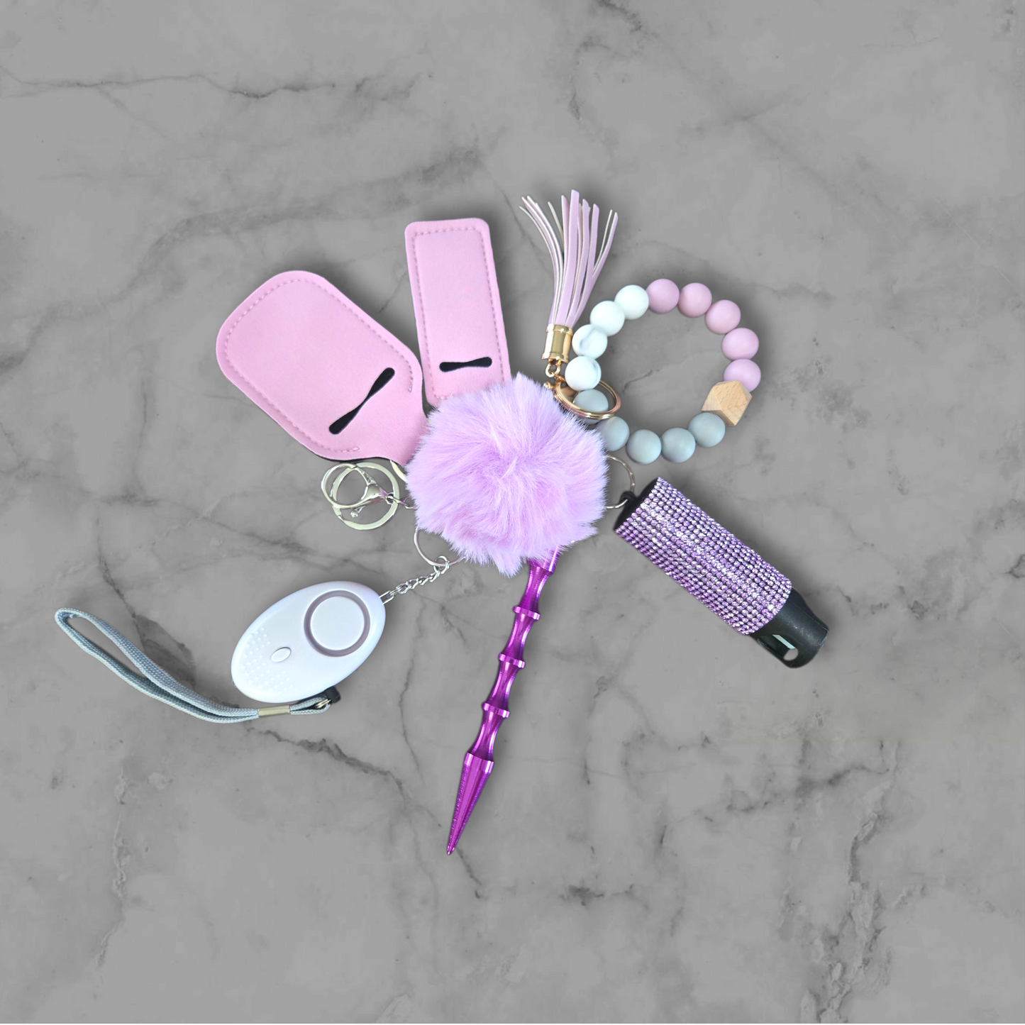 Light Purple Basic Keychain