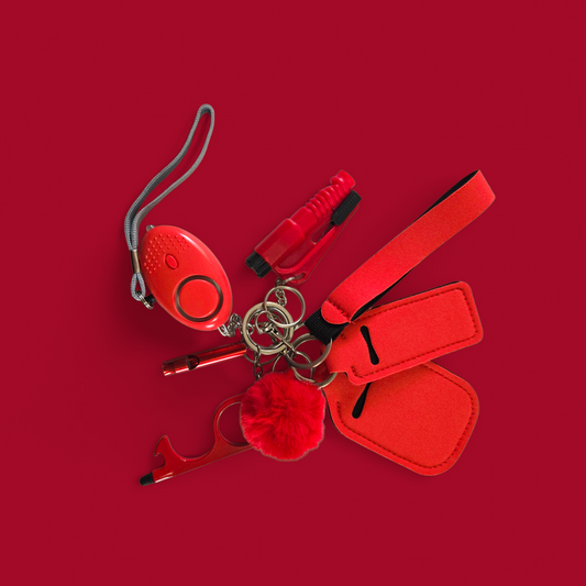 Red Kids Keychain